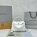 Balenciaga 92866 White Mini Bag