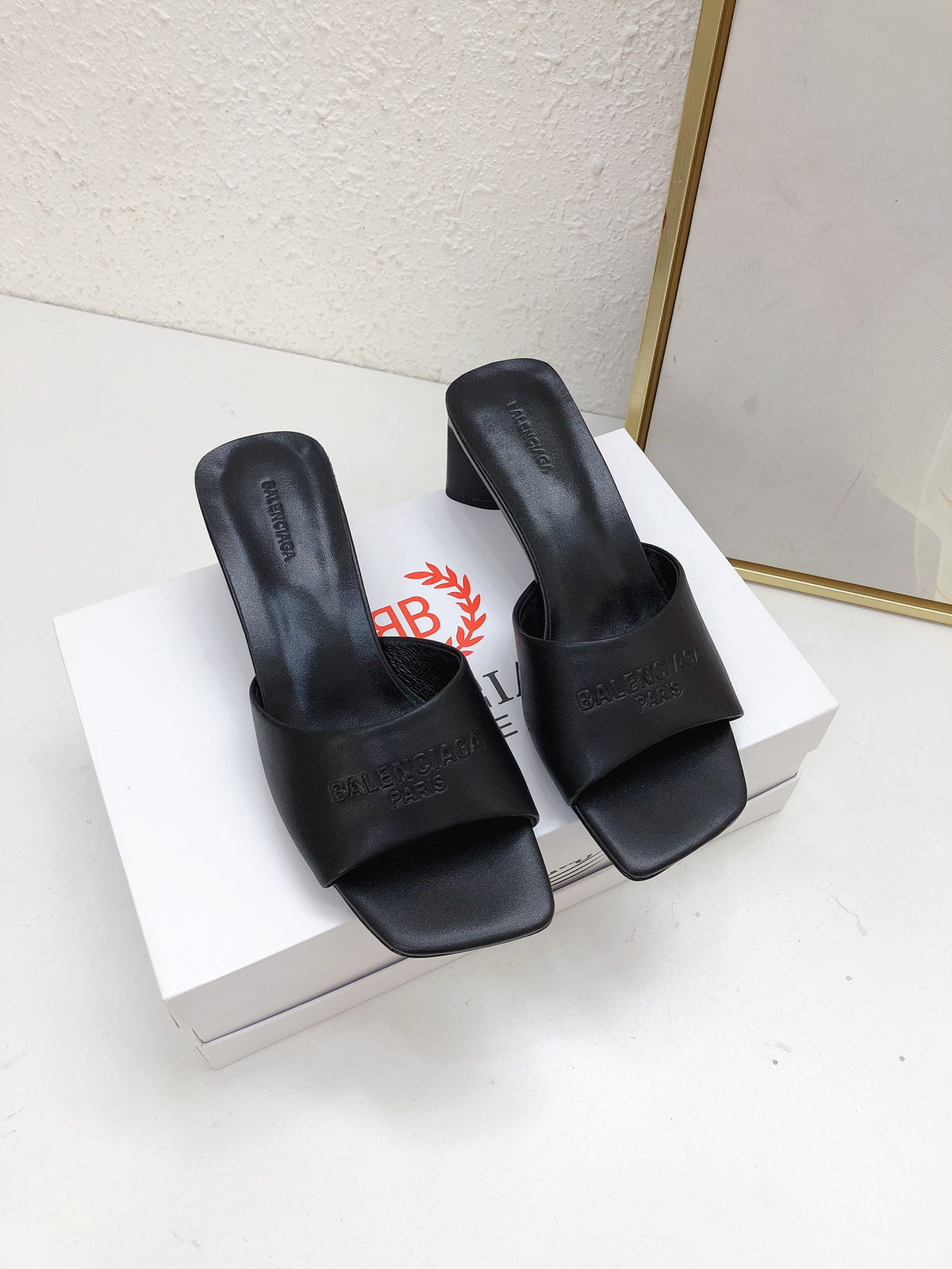 Balenciaga Black Slides EU 35-39 Edition 8