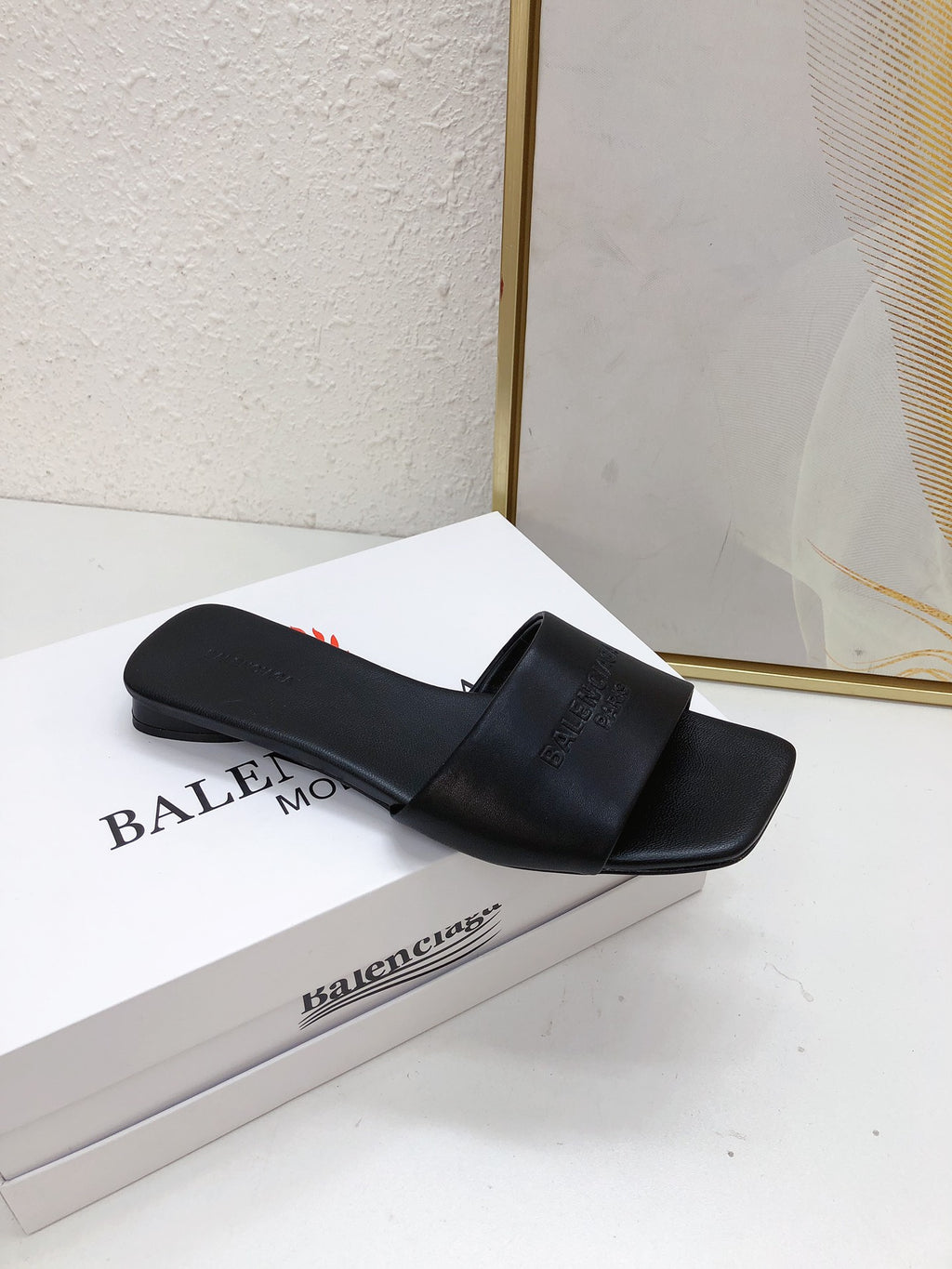 Balenciaga Black Slides EU 35-39 Edition 8 - detail image 9