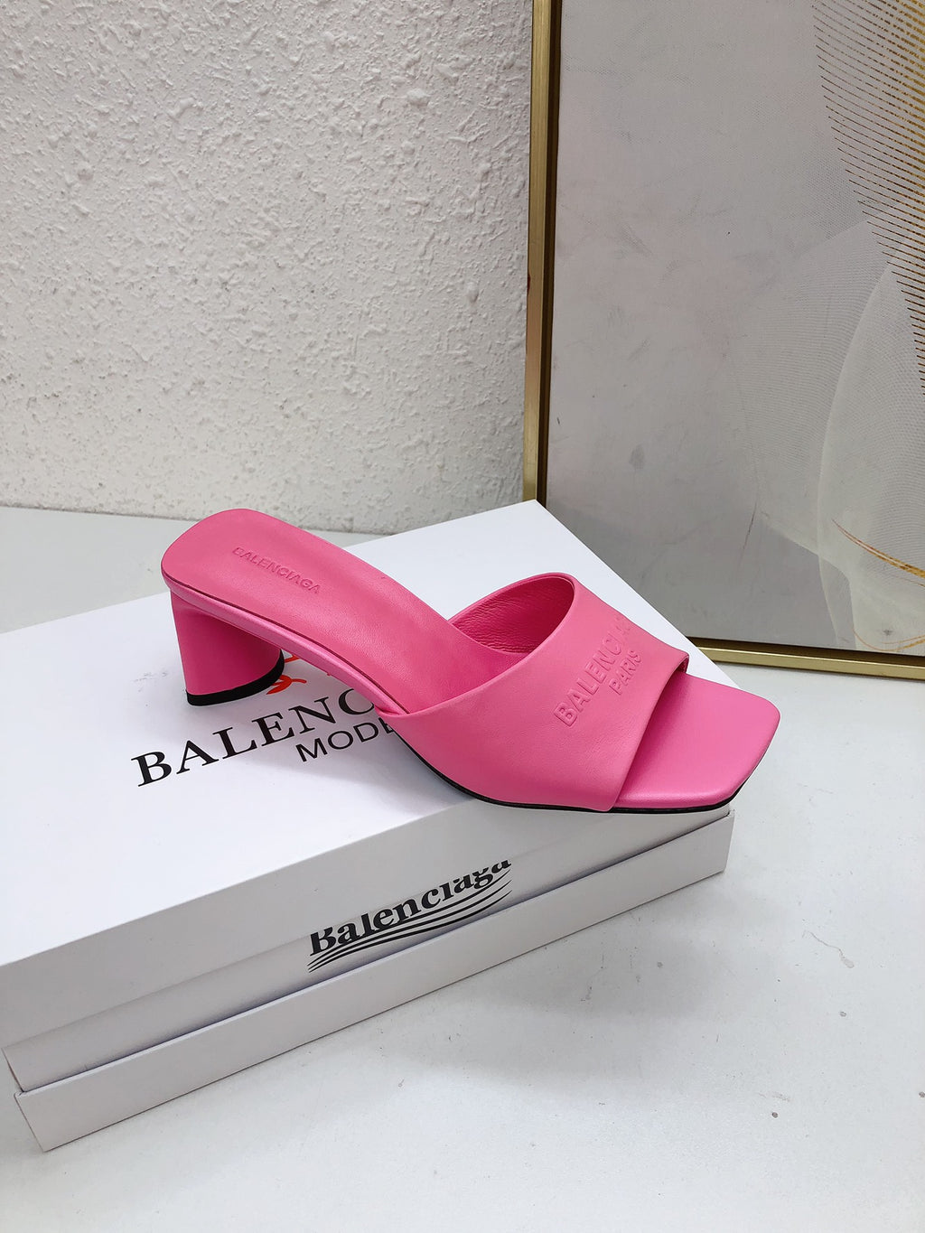 Balenciaga Pink Slides EU 35-39 - detail image 8