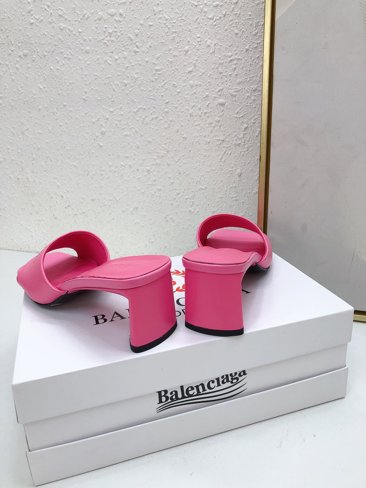 Balenciaga Pink Slides EU 35-39 - detail image 4