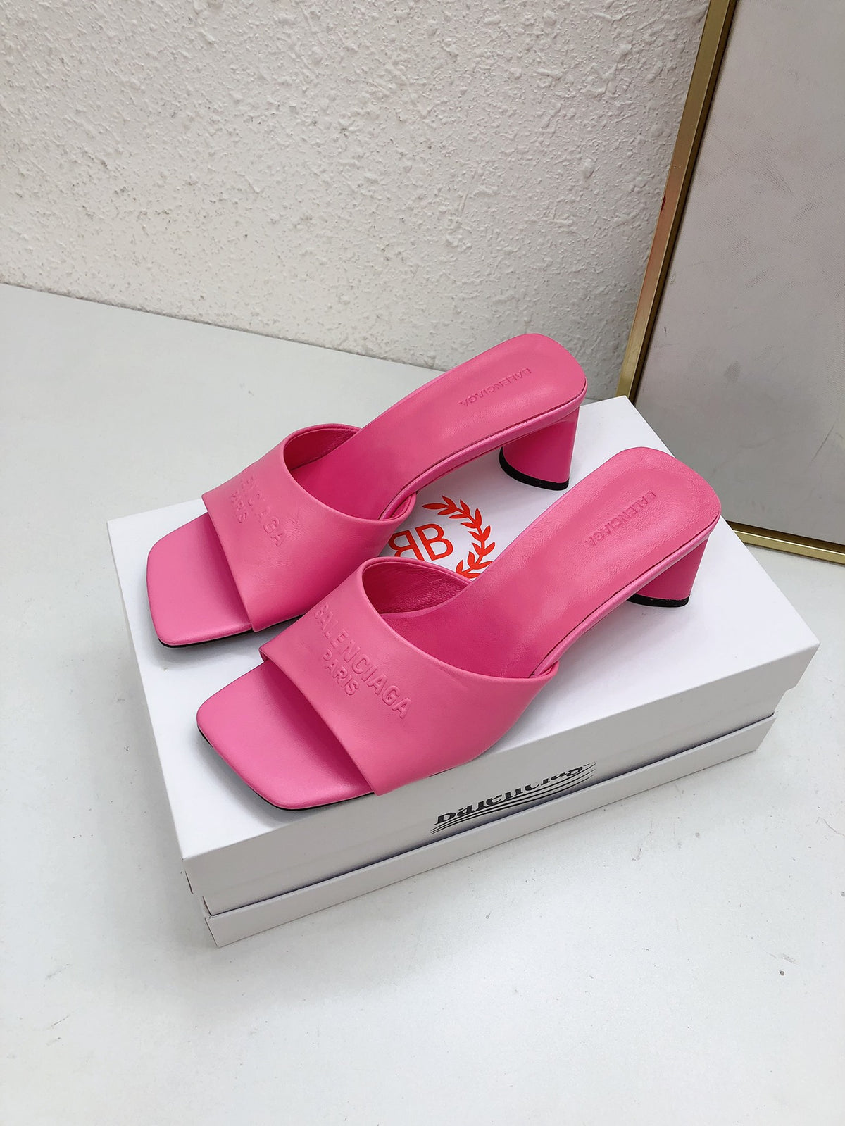 Balenciaga Pink Slides EU 35-39 - detail image 3