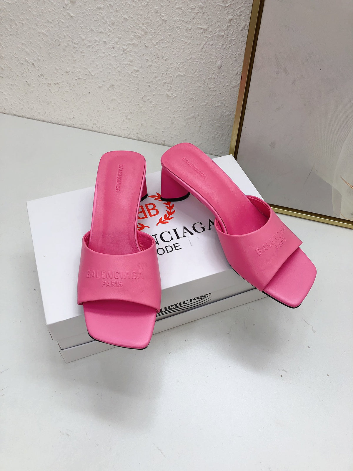 Balenciaga Pink Slides EU 35-39 - detail image 2