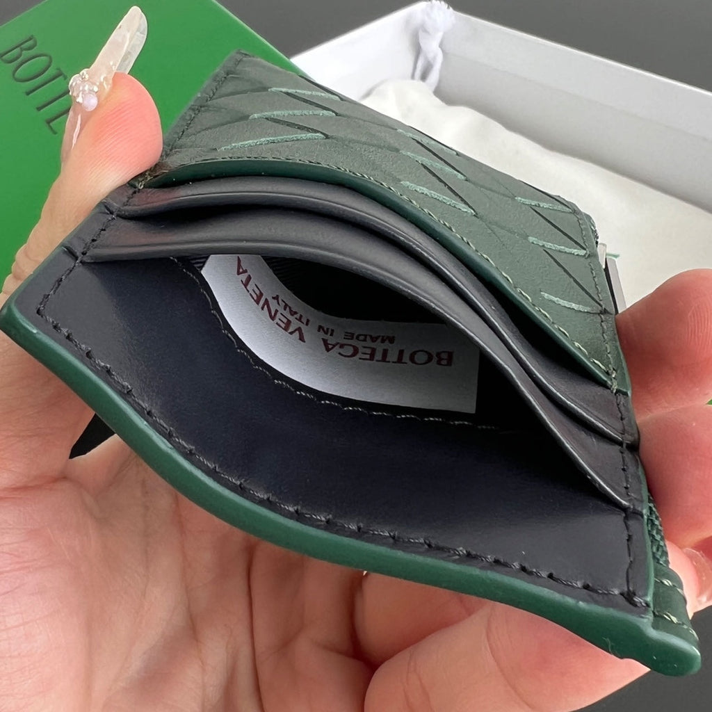 Bottega Veneta 11.5X.7.5 Green Card Holder Edition 6 - detail image 7