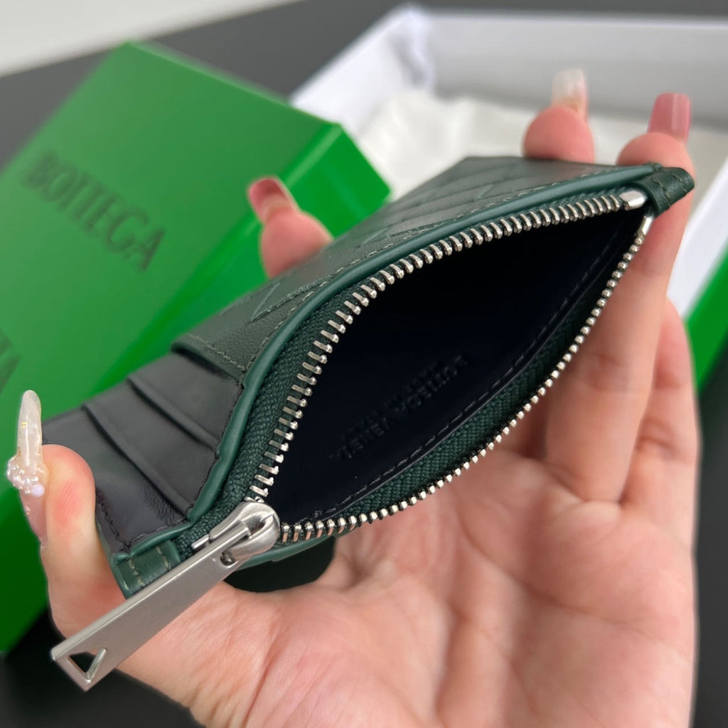 Bottega Veneta 11.5X.7.5 Green Card Holder Edition 6 - detail image 6