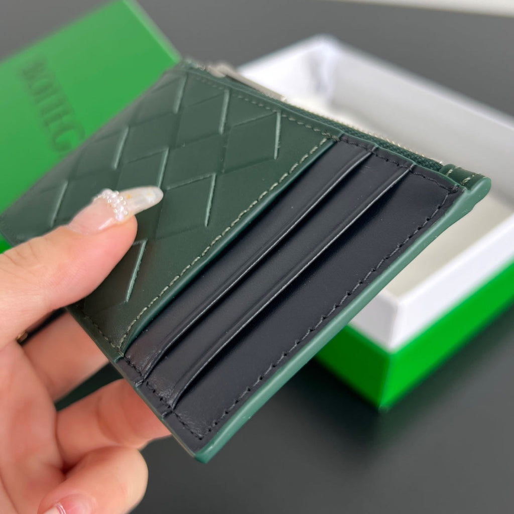 Bottega Veneta 11.5X.7.5 Green Card Holder Edition 6 - detail image 4