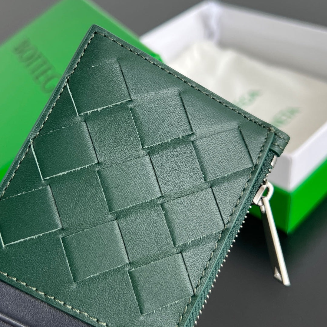 Bottega Veneta 11.5X.7.5 Green Card Holder Edition 6 - detail image 8