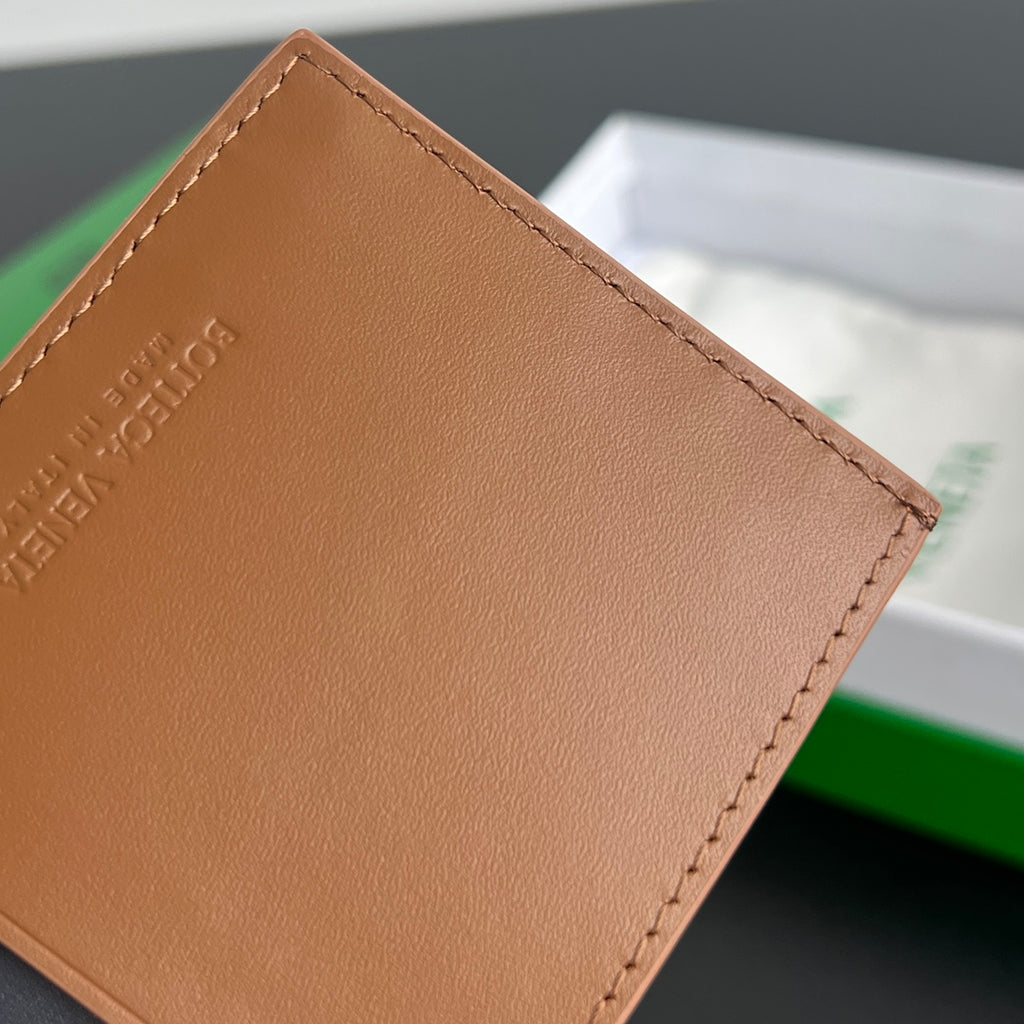 Bottega Veneta Orange & Green Card Holder - detail image 8