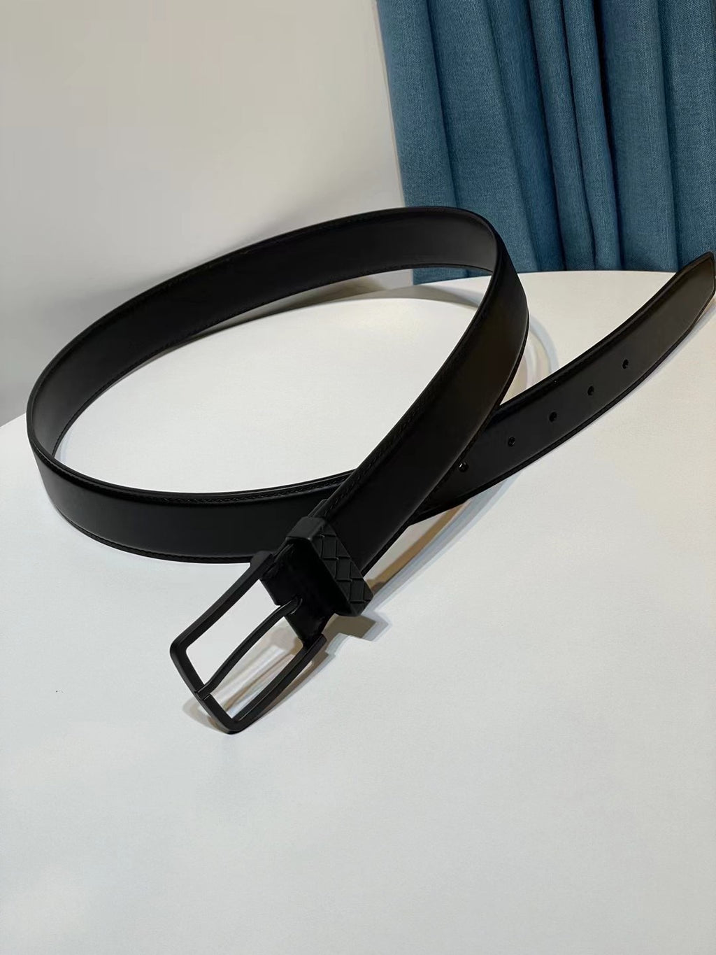 Bottega Veneta 793876VALKO8966 Black Designer Belt - detail image 5
