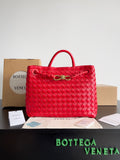 Bottega Veneta Red Designer Handbag Edition 58