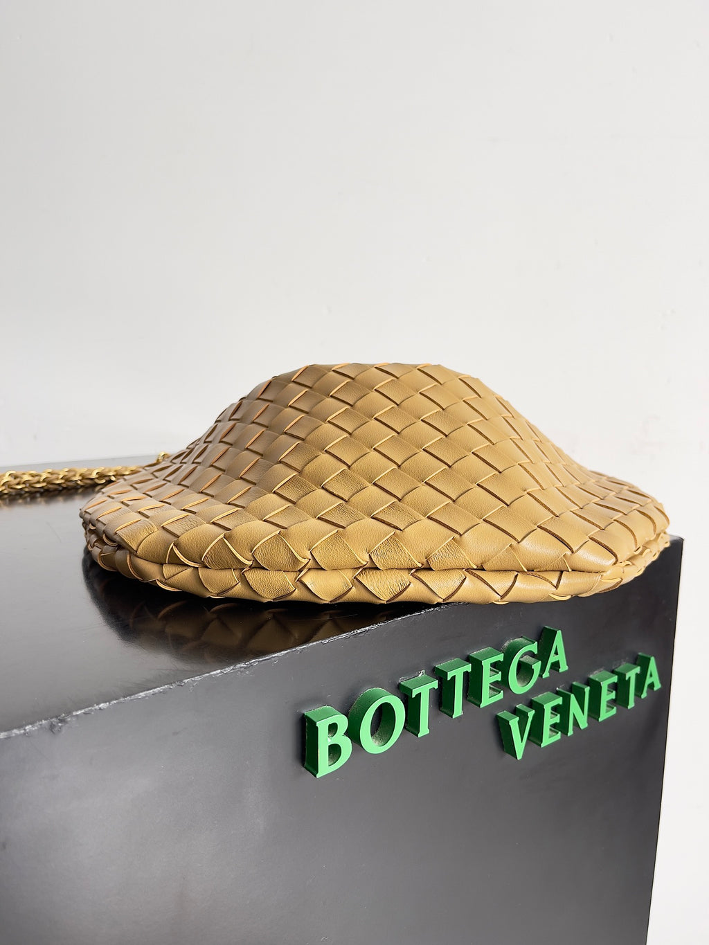 Bottega Veneta 776768 Brown & Rose Gold Chain Bag - detail image 3