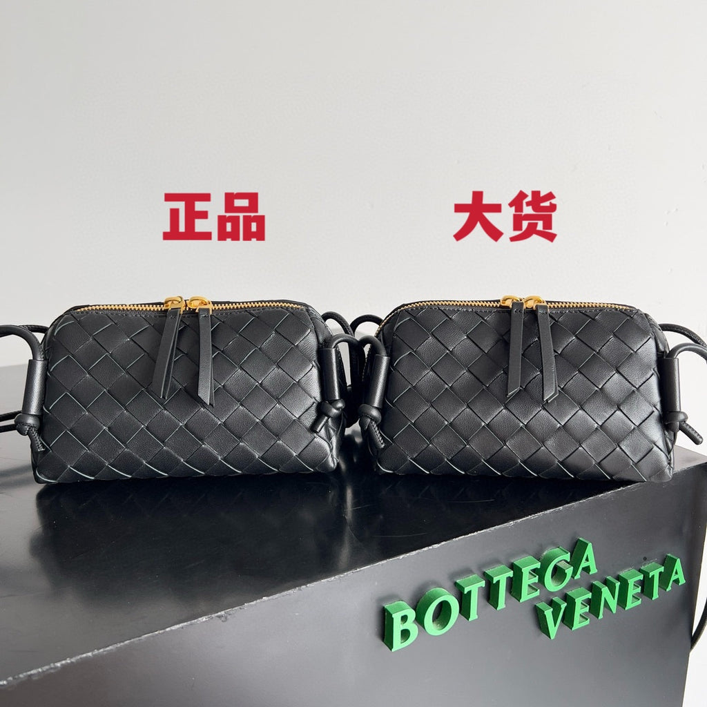 Bottega Veneta Black Designer Handbag Edition 1017