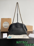 Bottega Veneta Black & Rose Gold Designer Handbag Edition 38