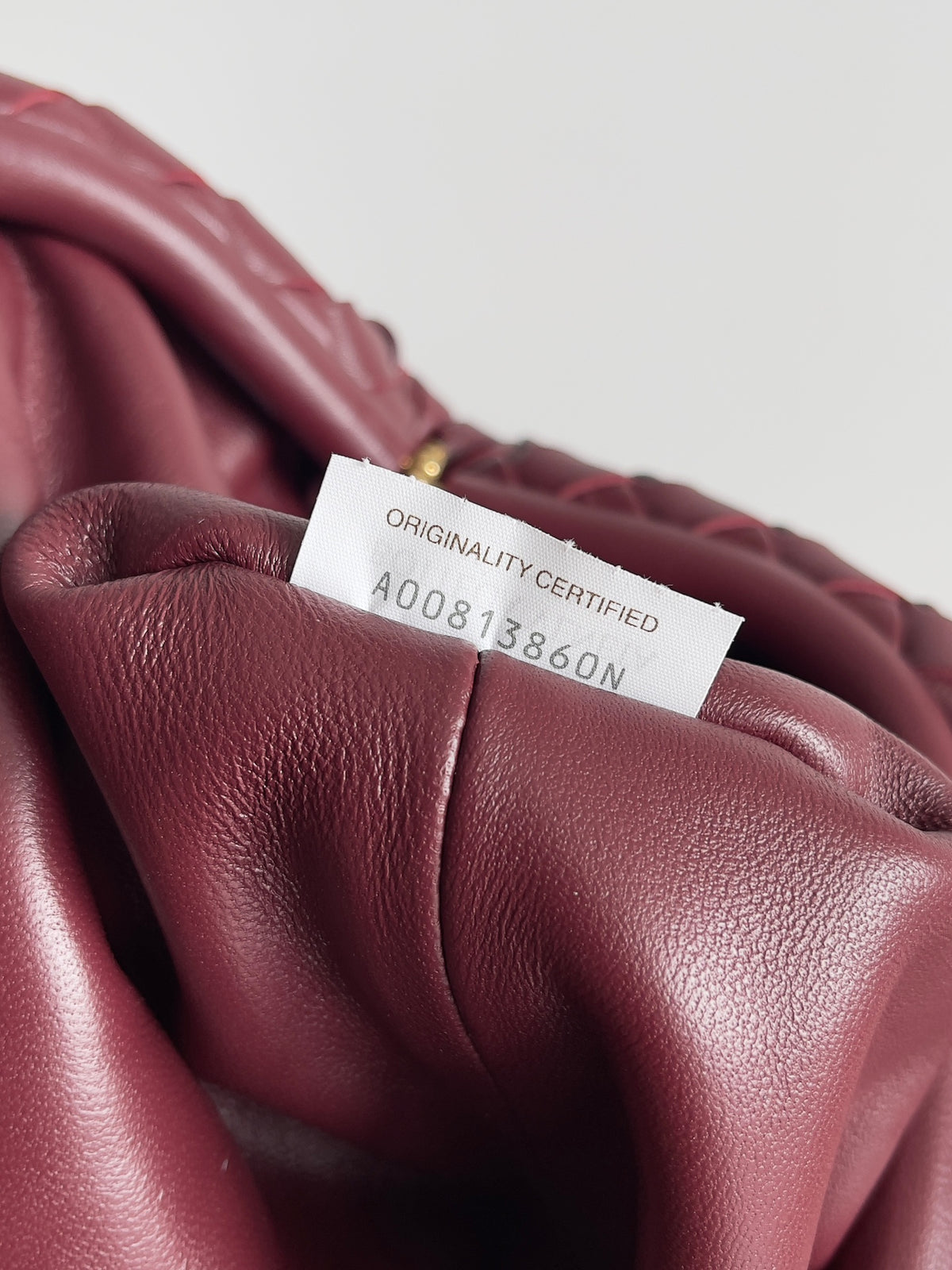 Bottega Veneta 785807 Black & Red Clutch Bag - detail image 8