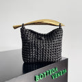 Bottega Veneta 731166 Black Designer Handbag