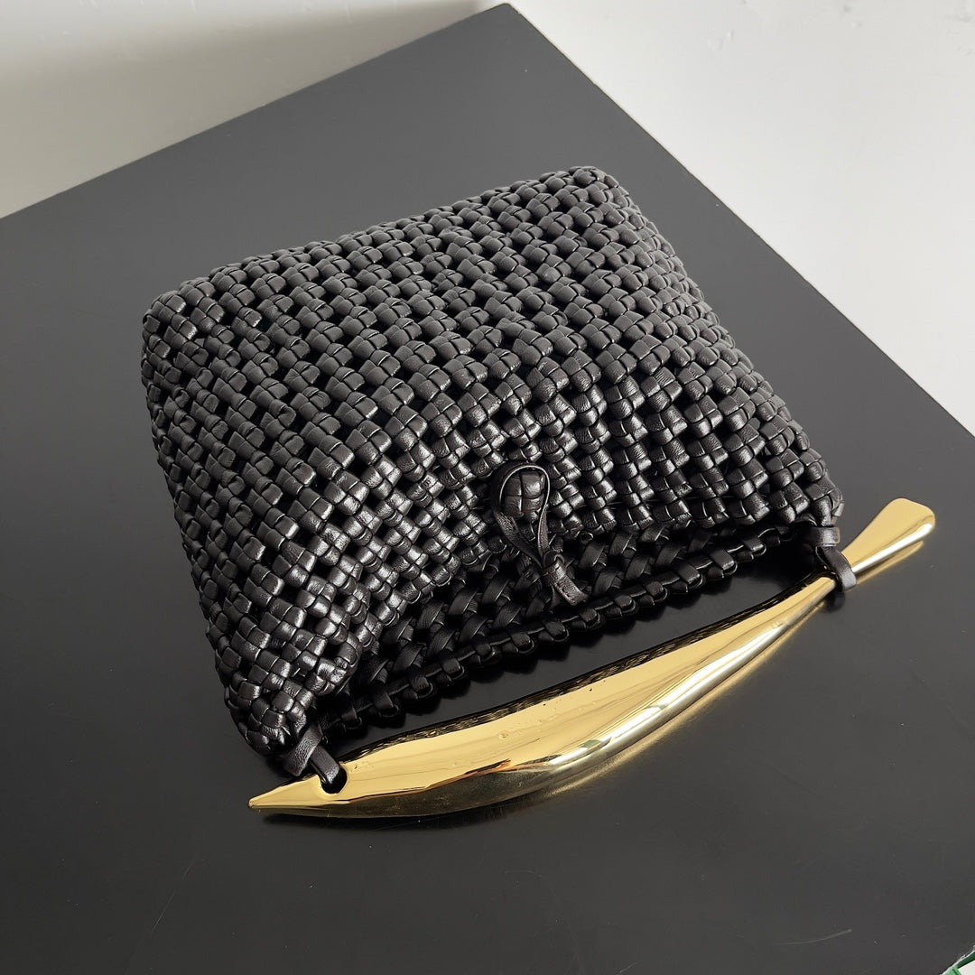 Bottega Veneta 731166 Black Designer Handbag - detail image 5