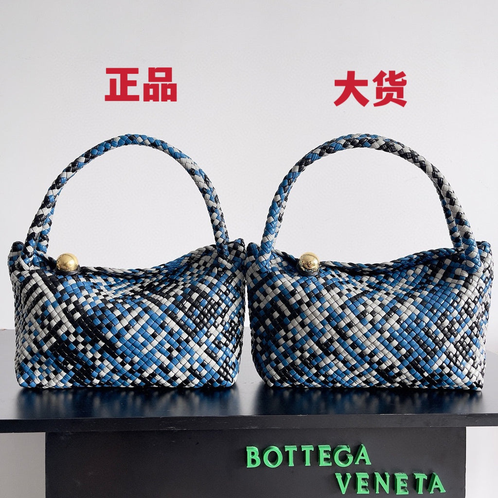 Bottega Veneta Black & Blue Designer Handbag Edition 10