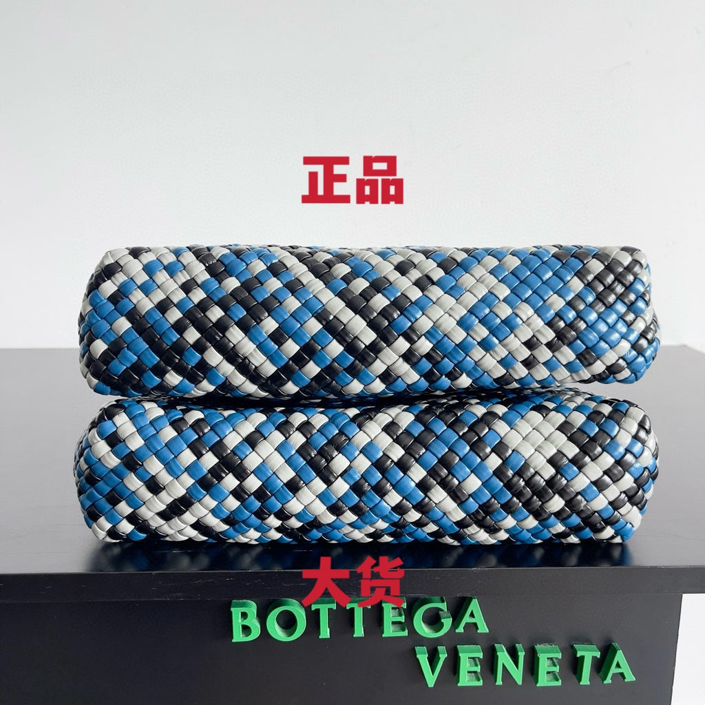 Bottega Veneta Black & Blue Designer Handbag Edition 10 - detail image 6