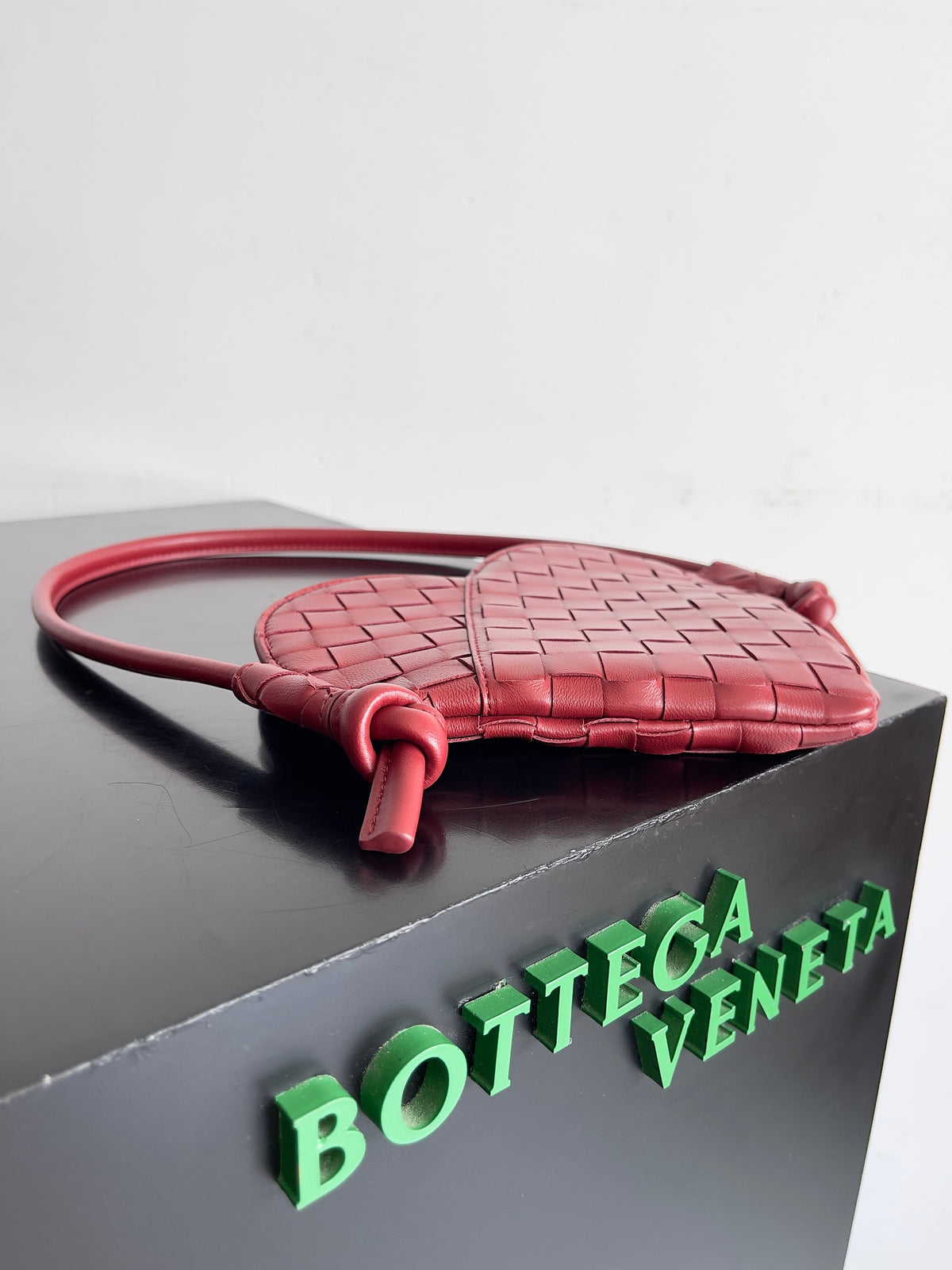 Bottega Veneta 796380 Red & Black Mini Bag - detail image 2