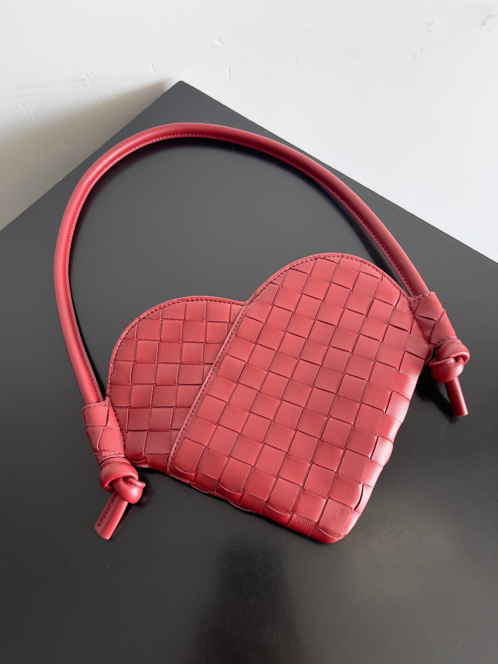 Bottega Veneta 796380 Red & Black Mini Bag - detail image 4