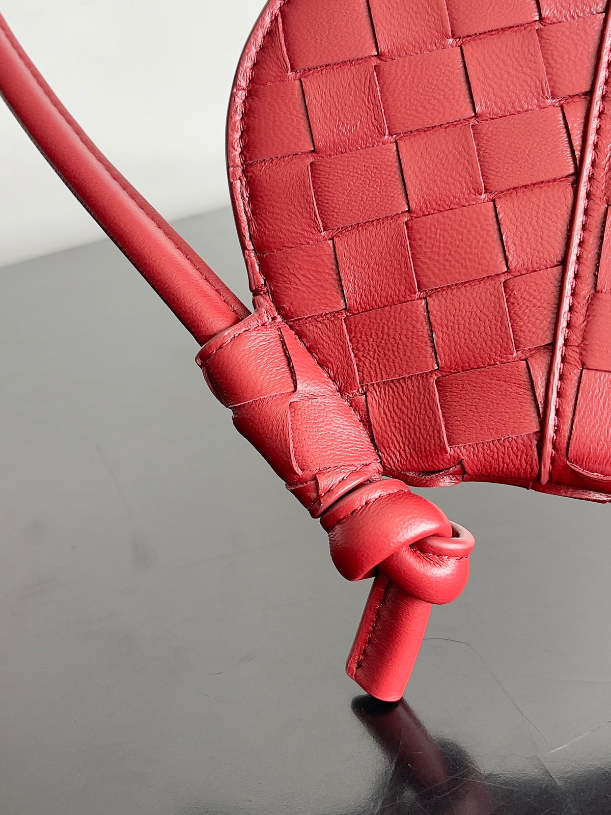 Bottega Veneta 796380 Red & Black Mini Bag - detail image 3