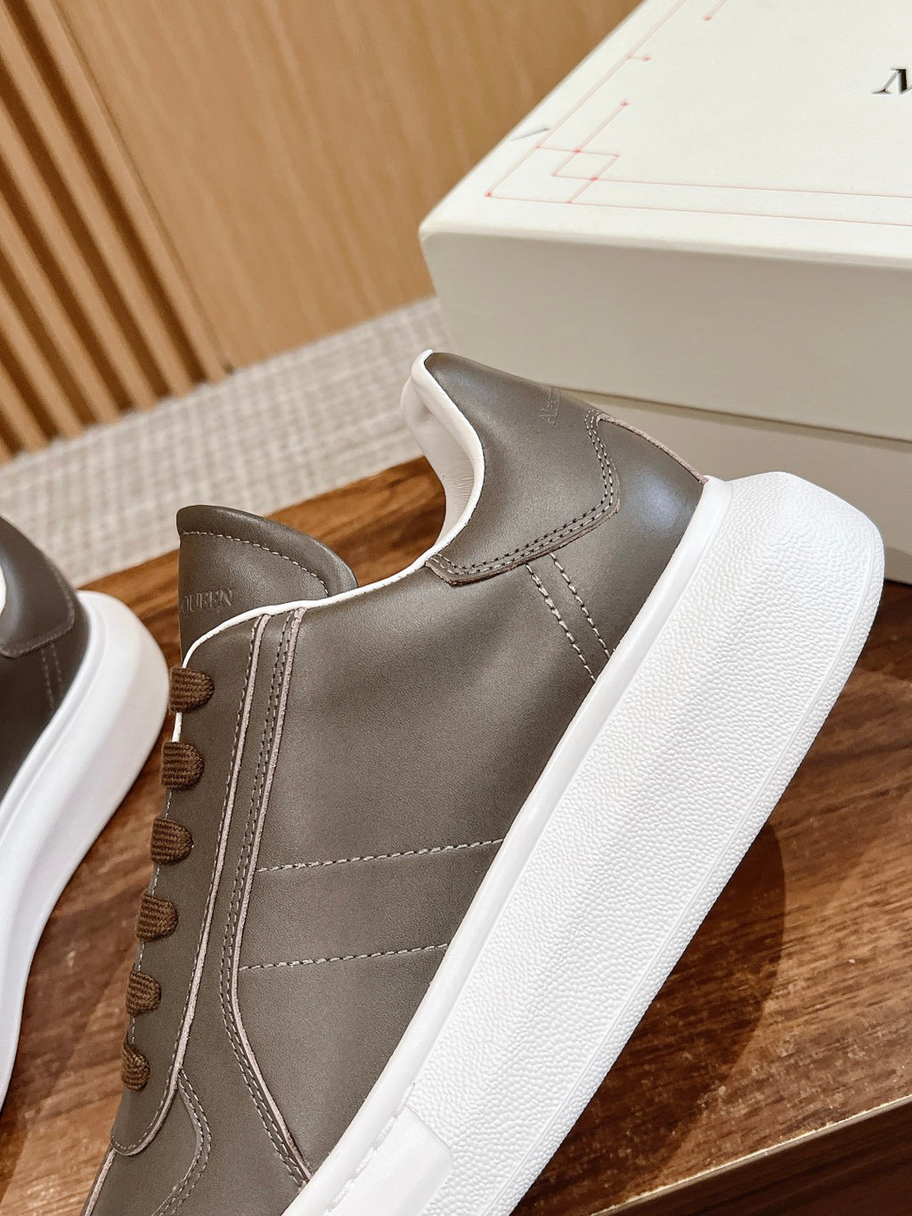Alexander McQueen MCQ24 Brown Designer Shoes EU 35-44 - detail image 6