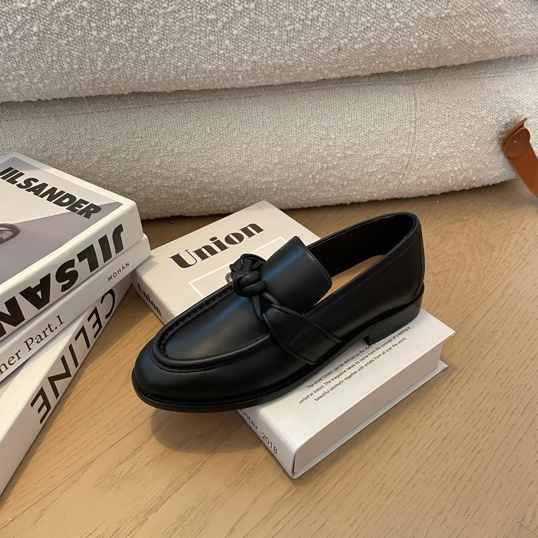 Bottega Veneta Black & Rose Gold Loafers EU 35-39 - detail image 8