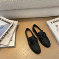 Bottega Veneta Black & Rose Gold Loafers EU 35-39