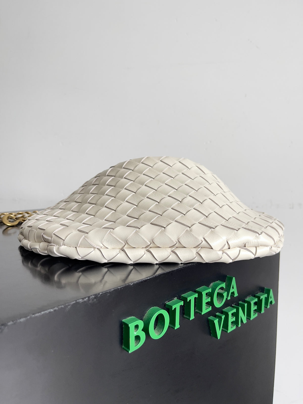 Bottega Veneta 776768 Black Chain Bag - detail image 3