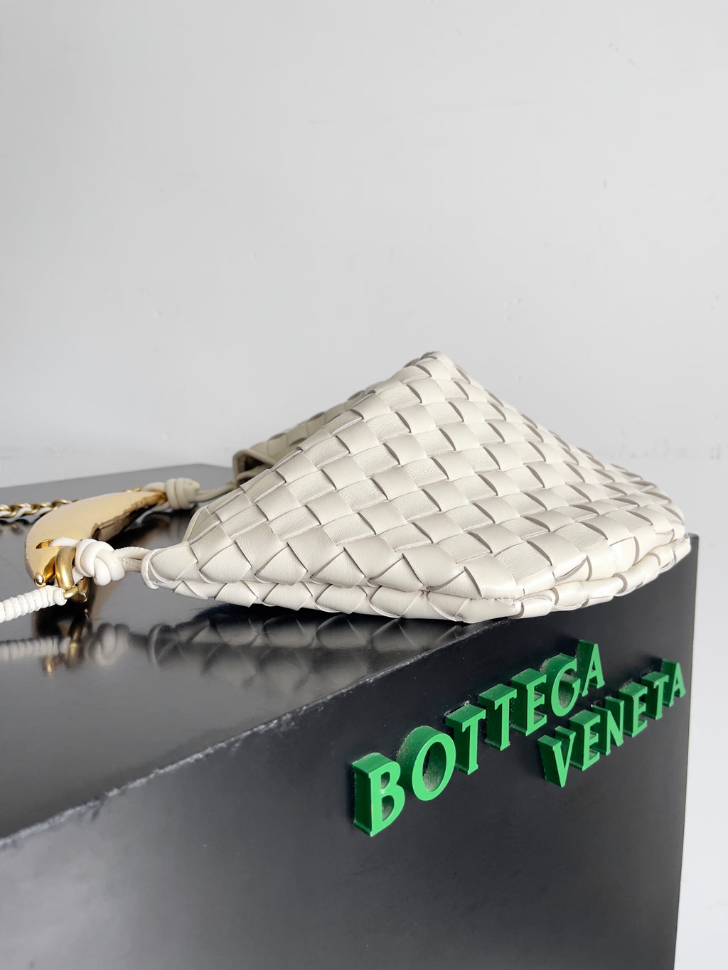 Bottega Veneta 776768 Black Chain Bag - detail image 2