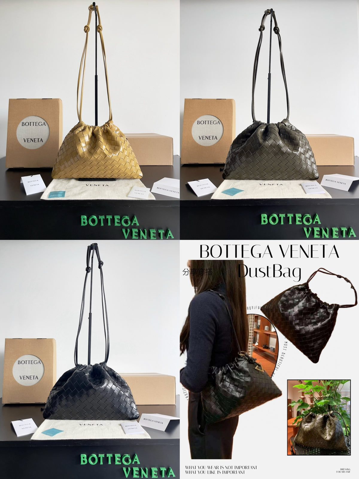 Bottega Veneta Black Designer Handbag Edition 999