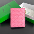 Bottega Veneta Black & Pink Coin Purse
