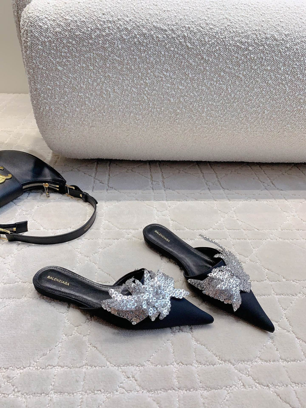 Balenciaga Black Slides EU 35-39 Edition 4 - detail image 4