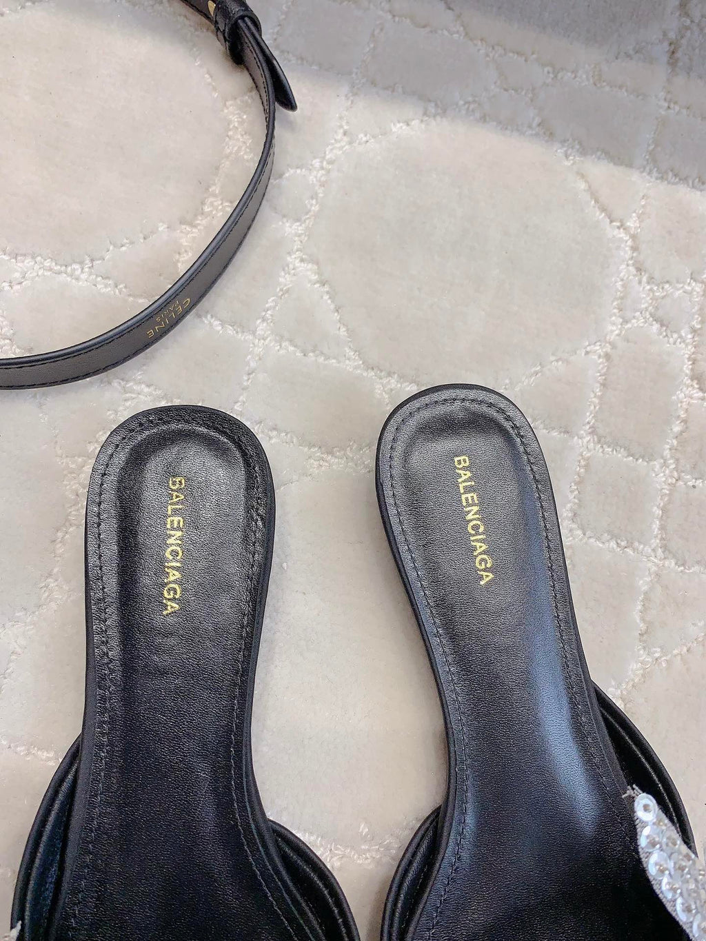 Balenciaga Black Slides EU 35-39 Edition 4 - detail image 6