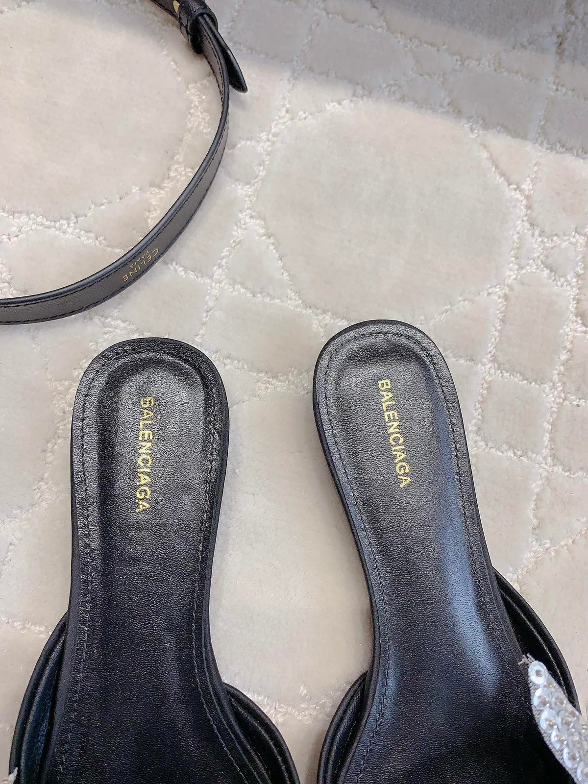 Balenciaga Black Slides EU 35-39 Edition 4 - detail image 6