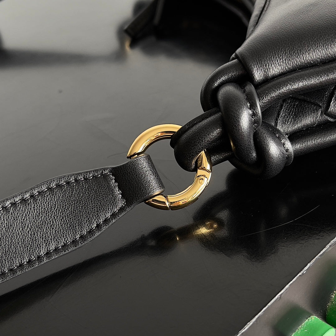 Bottega Veneta 796638 Black Hobo Bag - detail image 5