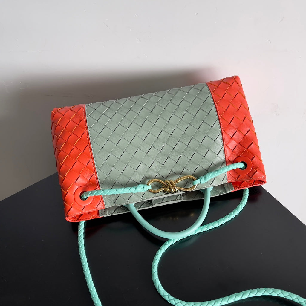Bottega Veneta 796605 Orange Designer Handbag - detail image 5