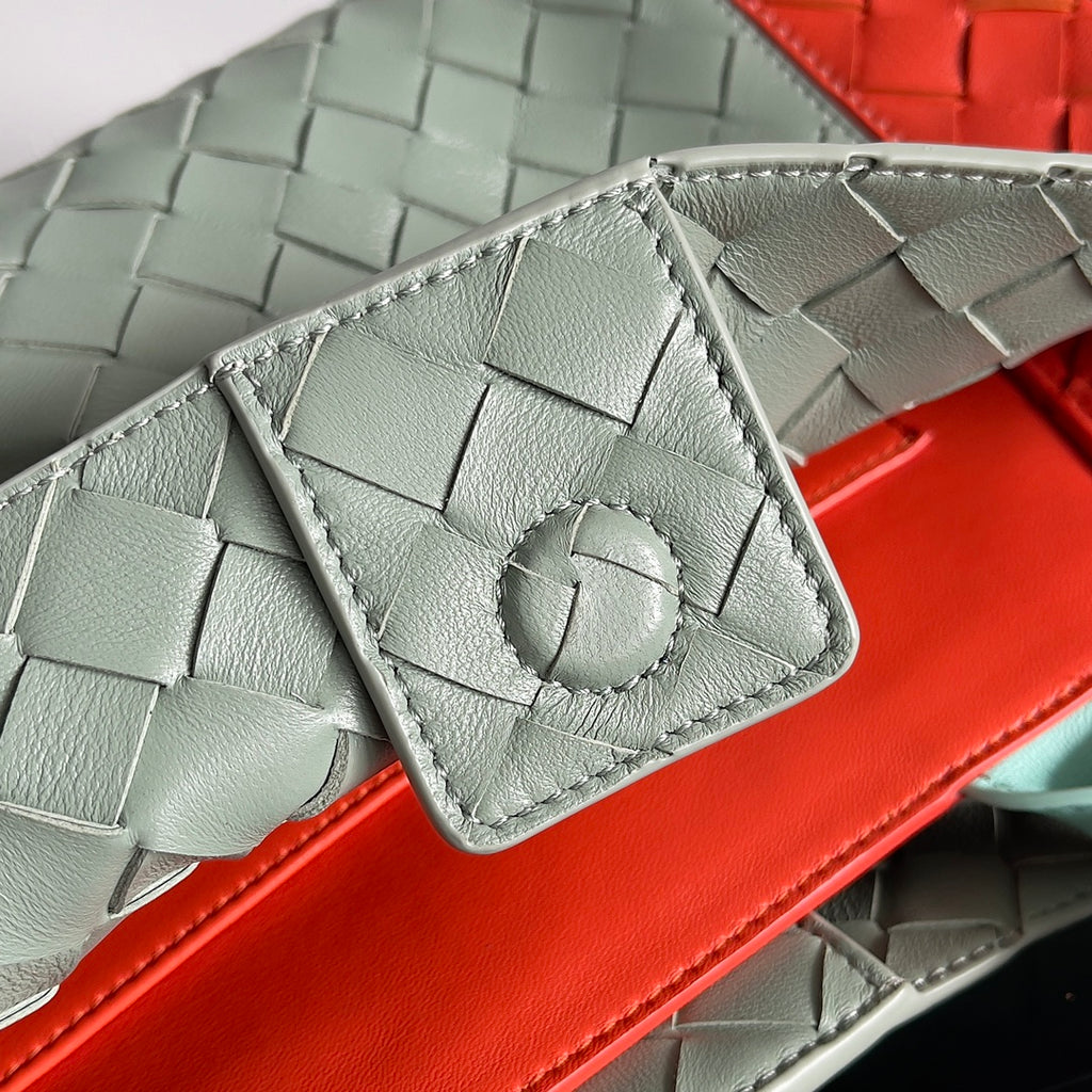 Bottega Veneta 796605 Orange Designer Handbag - detail image 7