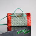 Bottega Veneta 796605 Orange Designer Handbag
