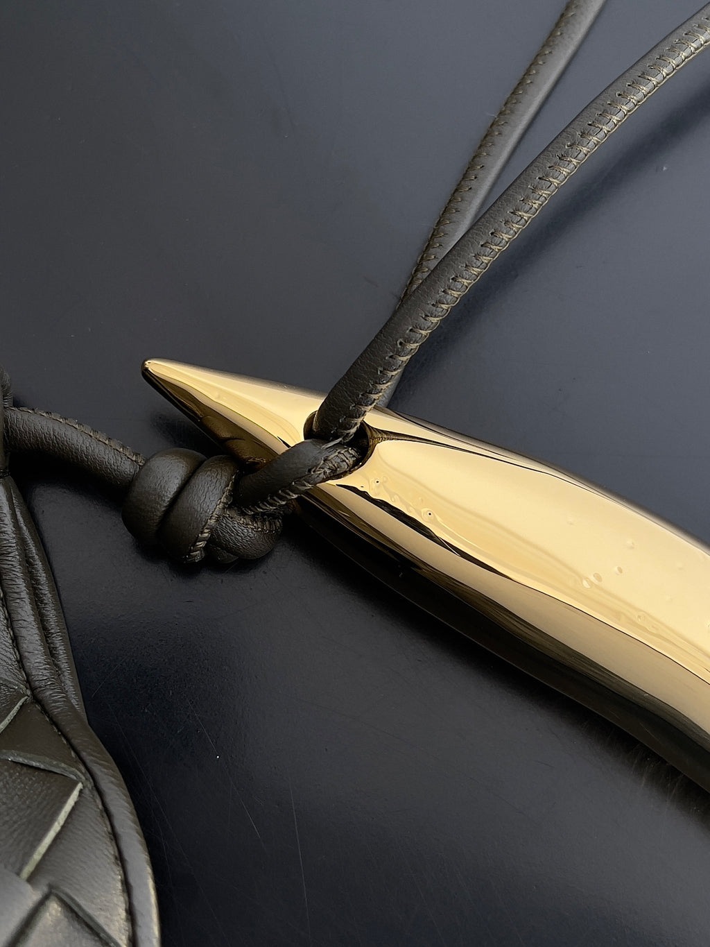 Bottega Veneta 754988 Black Hobo Bag Edition 2 - detail image 6
