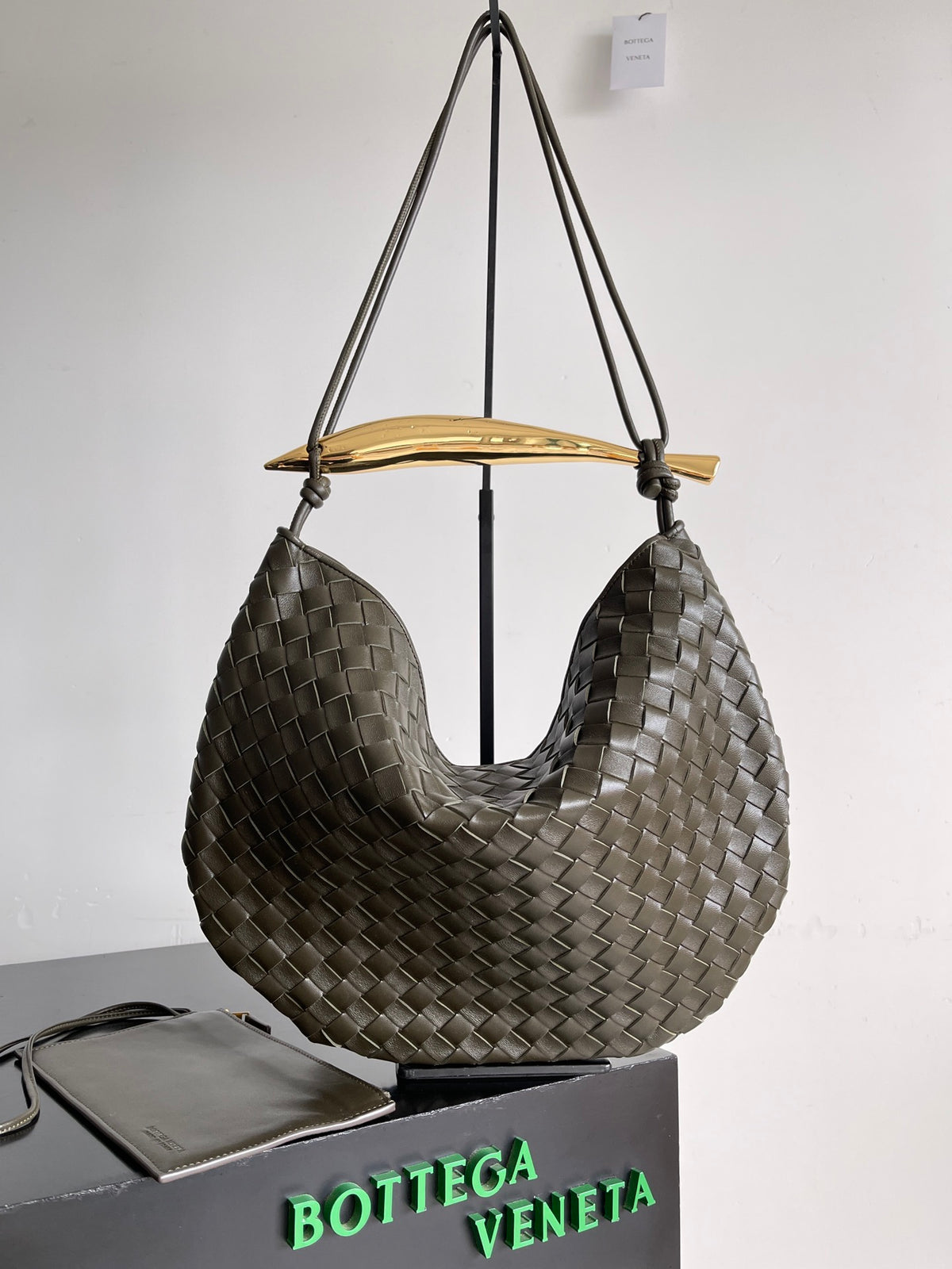 Bottega Veneta 754988 Black Hobo Bag Edition 2