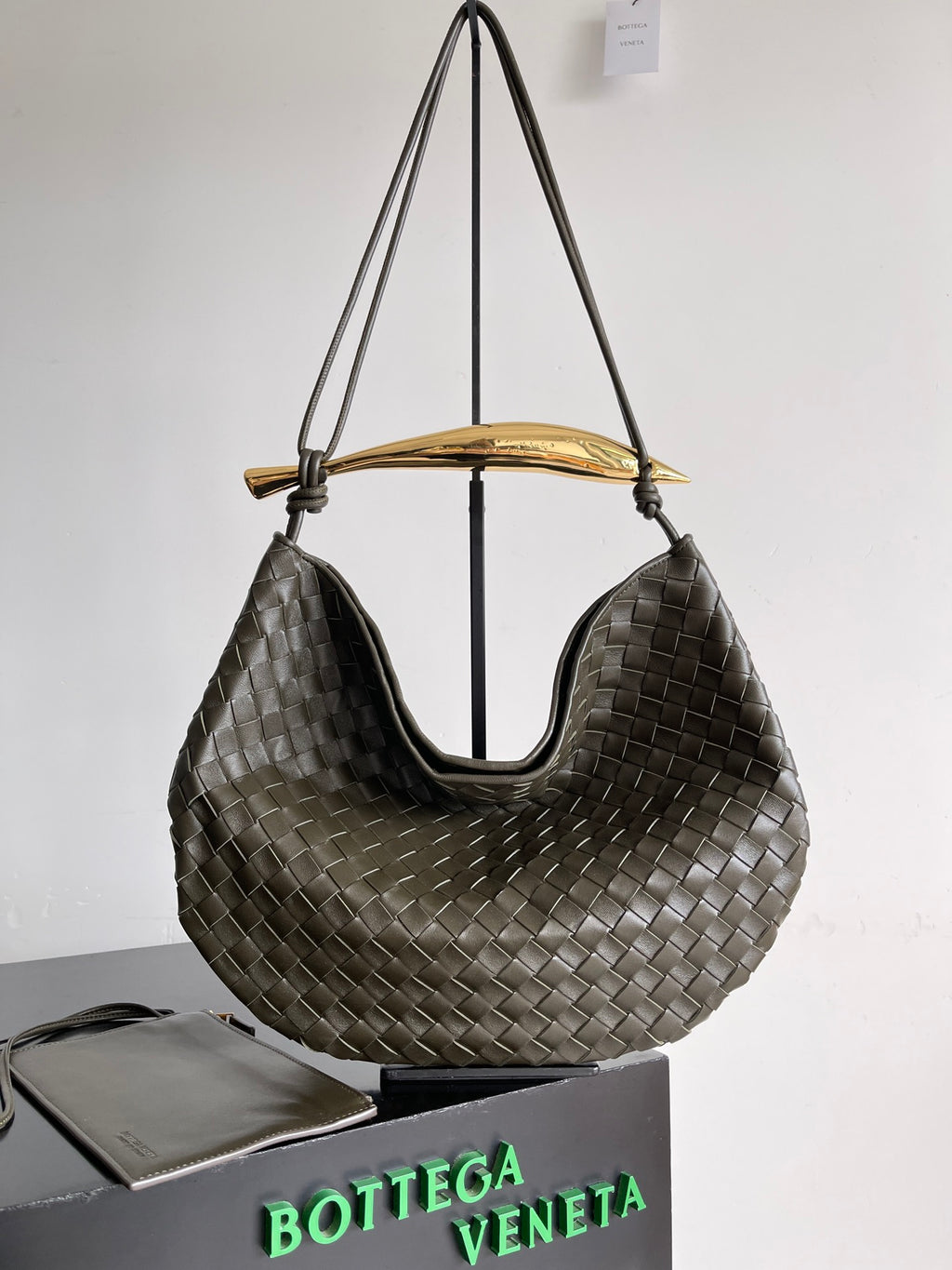 Bottega Veneta 754988 Black Hobo Bag Edition 2 - detail image 3