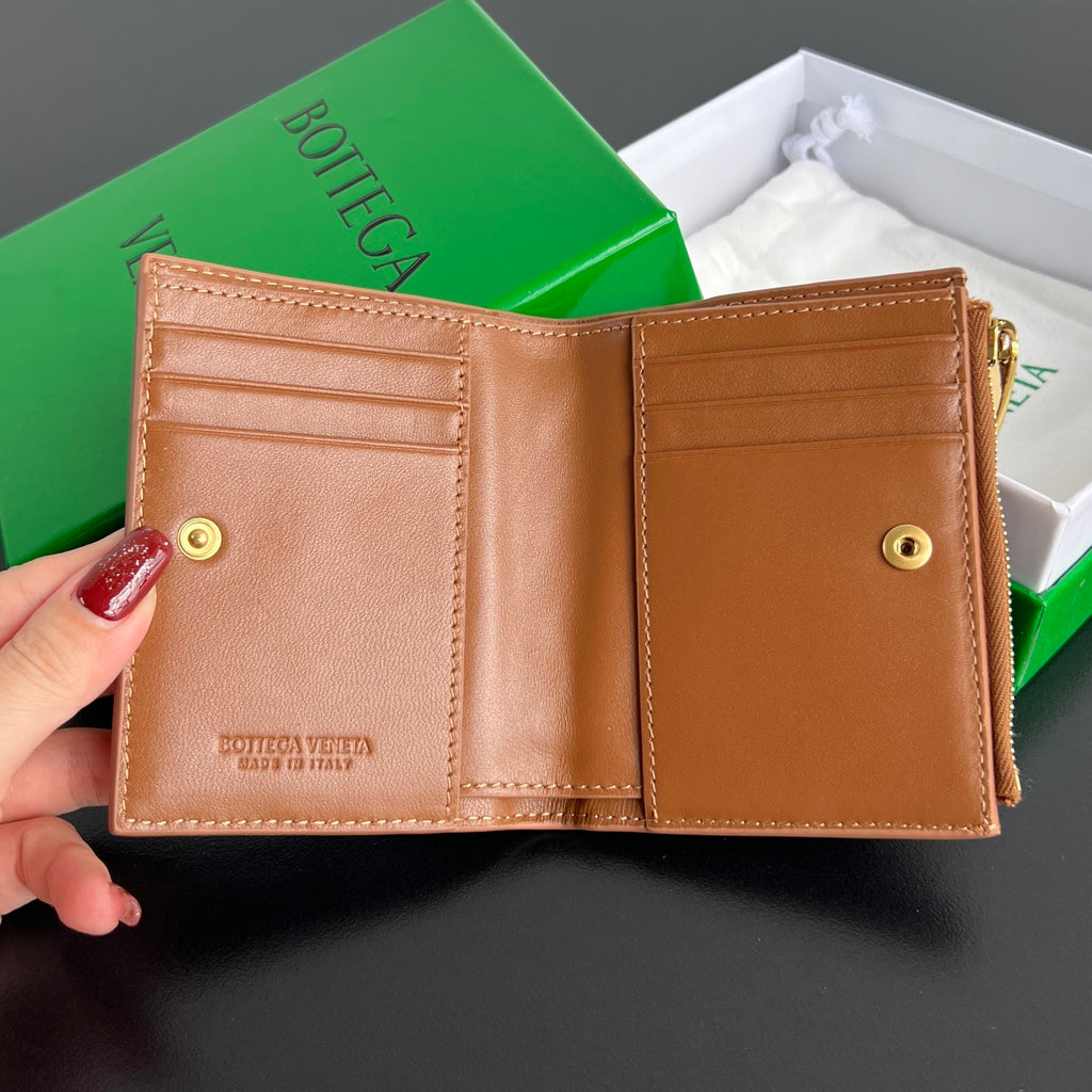 Bottega Veneta Black & Orange Coin Purse - detail image 4