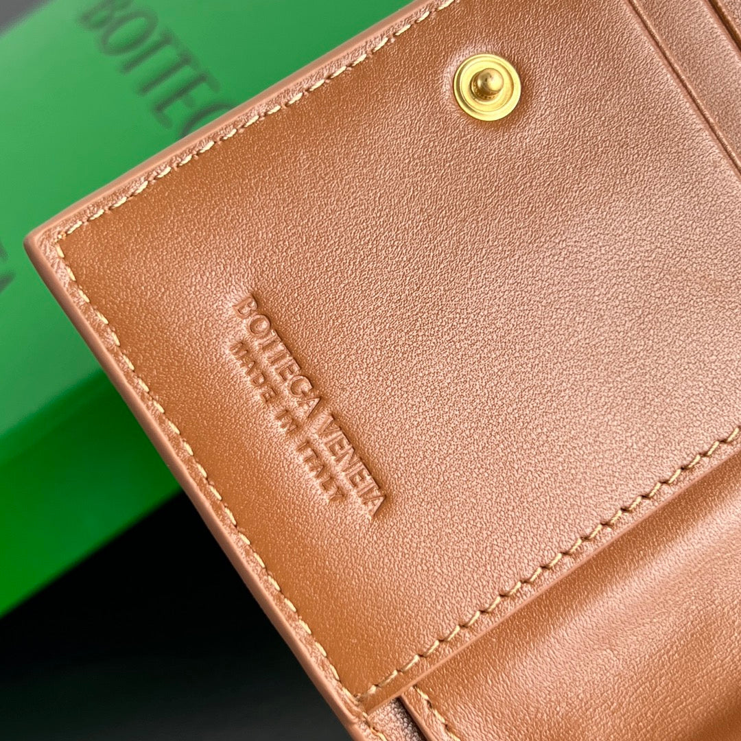 Bottega Veneta Black & Orange Coin Purse - detail image 7