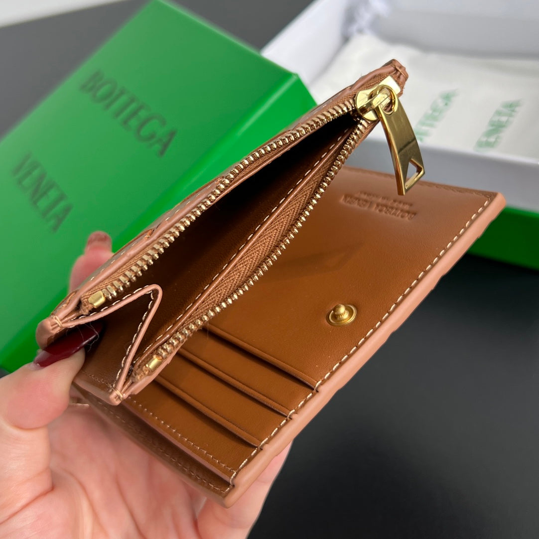 Bottega Veneta Black & Orange Coin Purse - detail image 3