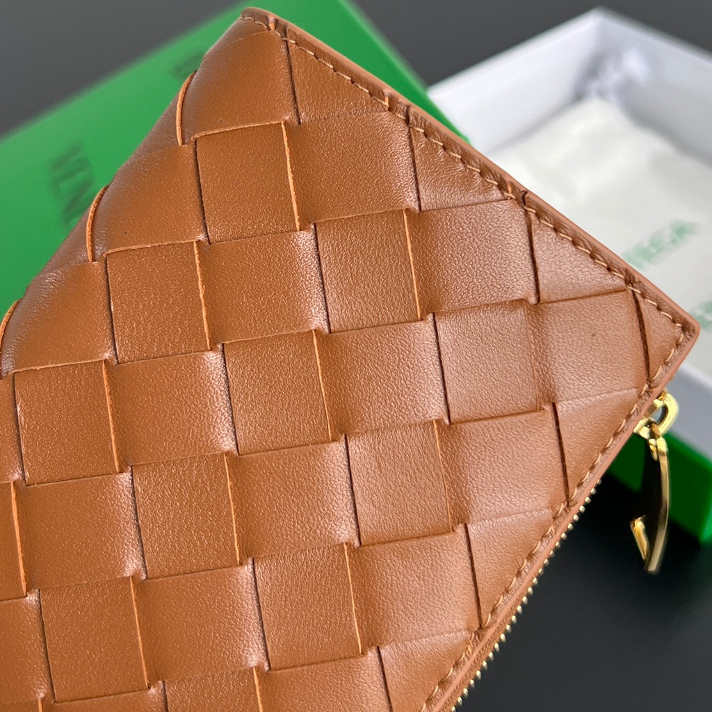 Bottega Veneta Black & Orange Coin Purse - detail image 9