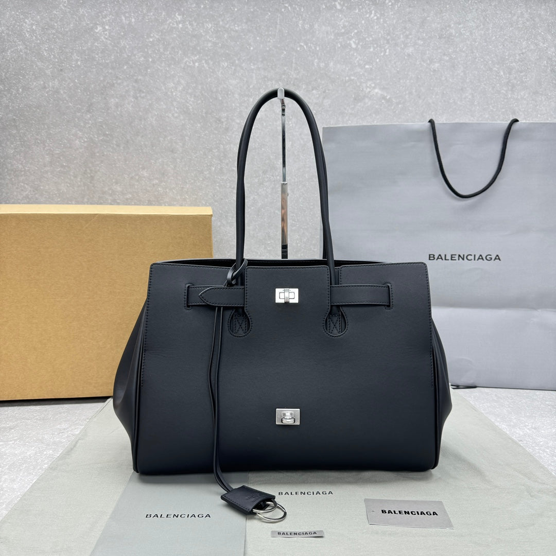Balenciaga Black Designer Handbag