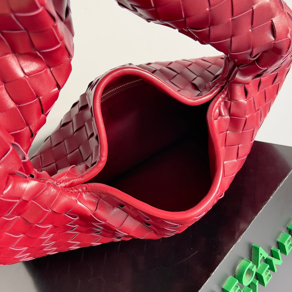 Bottega Veneta 763966 Red Hobo Bag - detail image 9