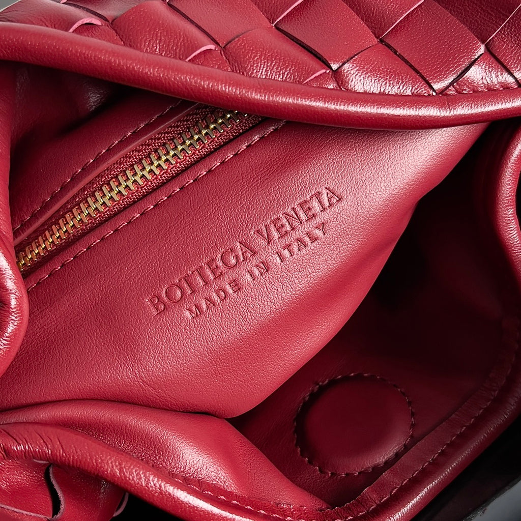 Bottega Veneta 763966 Red Hobo Bag - detail image 8