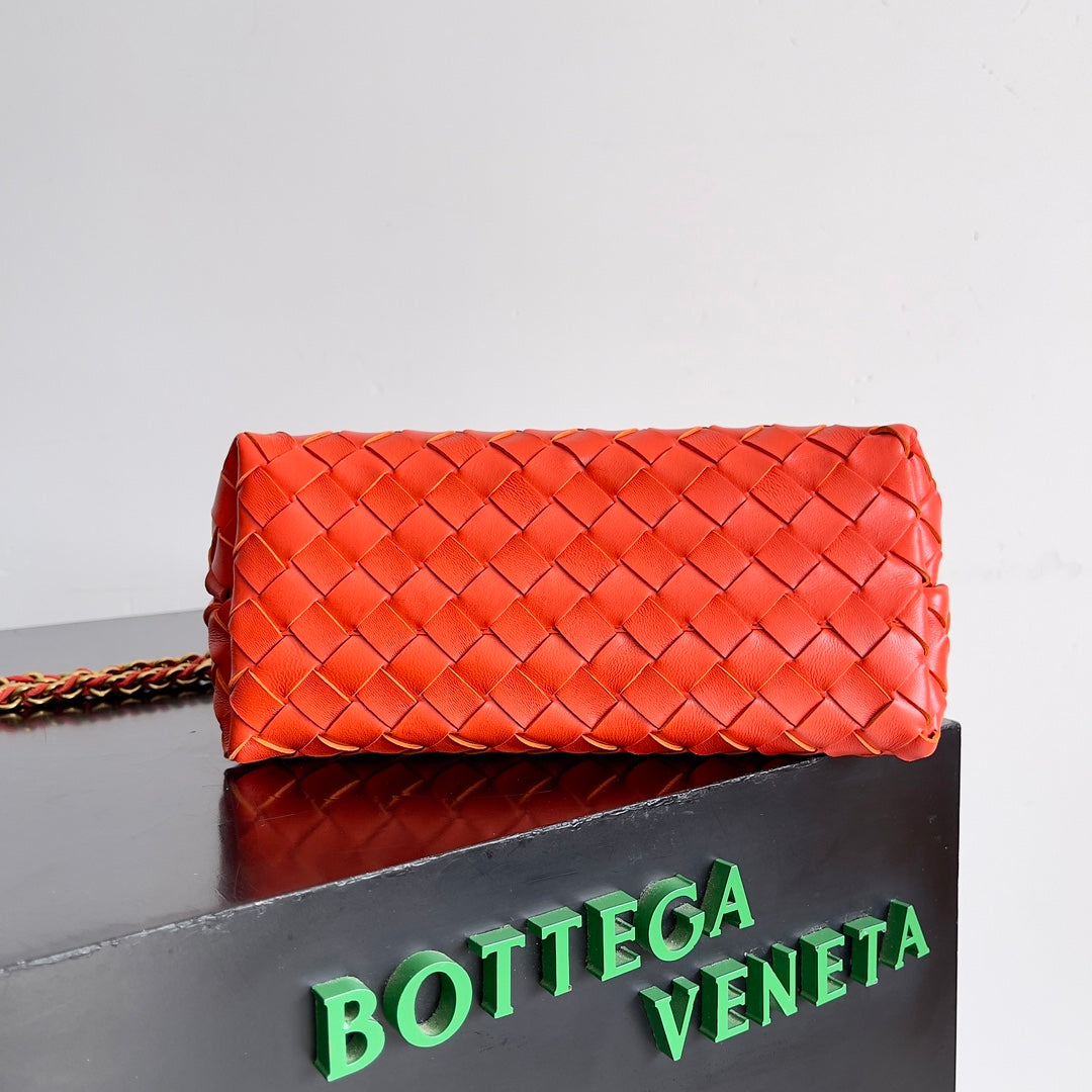 Bottega Veneta 786008 Red Chain Bag - detail image 4